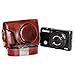 Produktbild PU Leder Kameratasch Kamera-Taschen SLR-Taschen for Canon PowerShot S100 S110 Kaffee dark braun