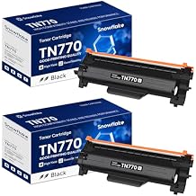 TN770 TN-770 TN 770 Toner Cartridge Compatible TN770 Super High Yield Black Toner Replacement for Brother TN 770 TN-770 MFC-L2750DW HL-L2370DW HL-L2395DW Printer Toner 2-Pack.