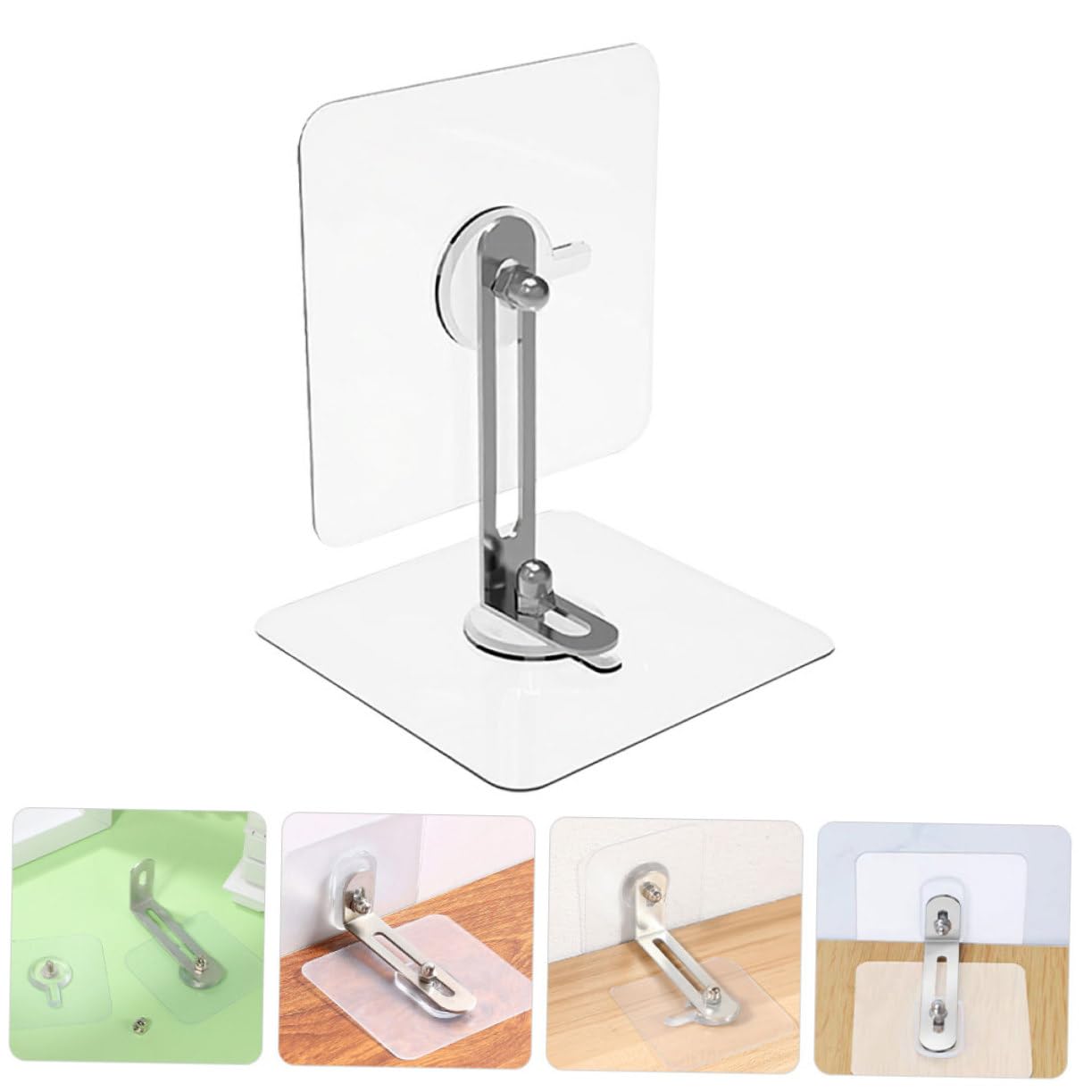 5sets Non-Drill Furniture Anchors Edge Protectors for Dressers Bookshelves Cabinets Wardrobes Safety Straps