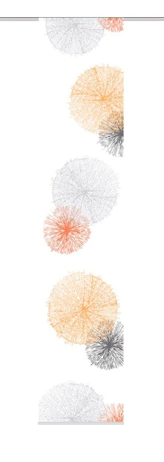 Home Fashion 87999-775 Panneau Japonais Polyester H:245 x W: 60 cm - ORANGE