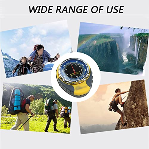 Foto von JINYISI Höhenmesser, 4-in-1-ABS-Höhenmesser, Outdoor-Bergsteiger-Zubehör, Höhenmesser, Kompass, Outdoor-Bergsteigerzubehör