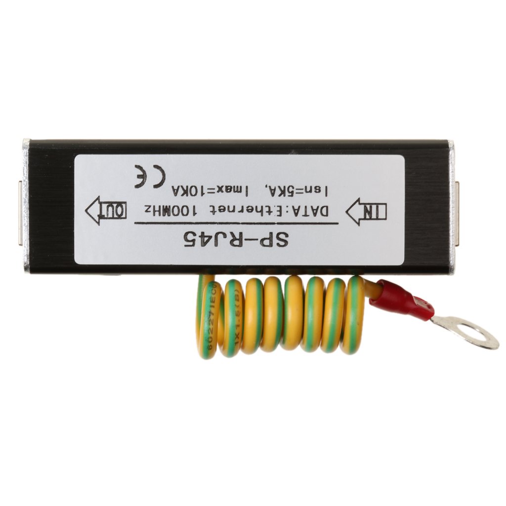 CALANDIS Network RJ45 Adapter Ethernet LAN Surge Protector for Thunder & Lightning Arrester Applied-image-16
