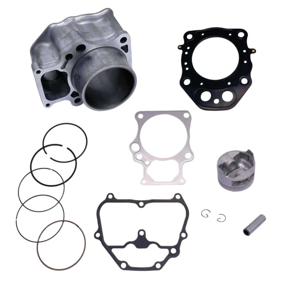 1SET Kit di guarnizione su anelli del pistone cilindri 12100-7-A00 12100-5-600 compatibile con 2007-2018 TRX420 FE FM TM TM ATV Parti del motore per manutenzione del veicolo