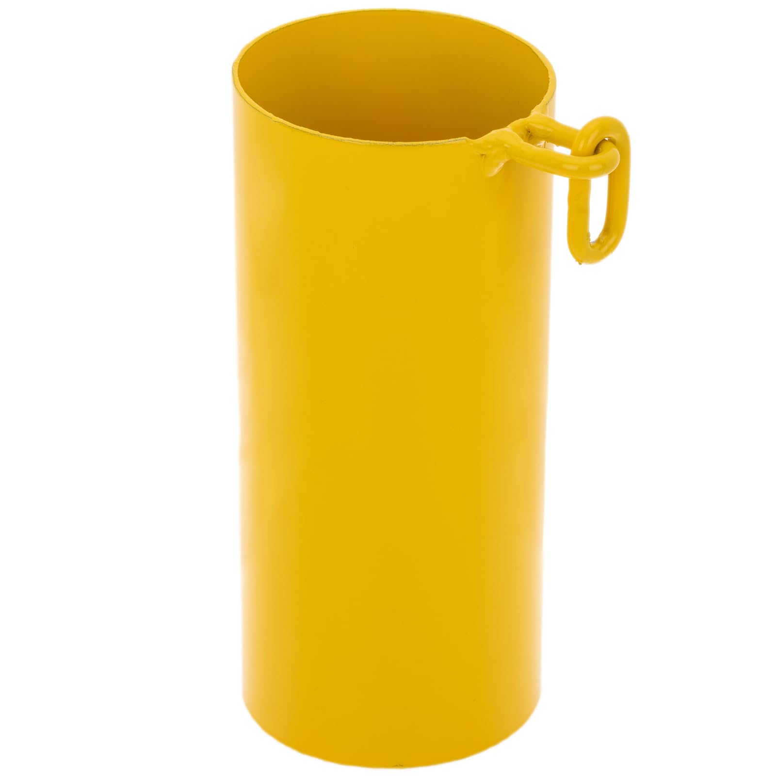 PrimeMatik Bolardo de acero con base enterrada removible 110x1000mm