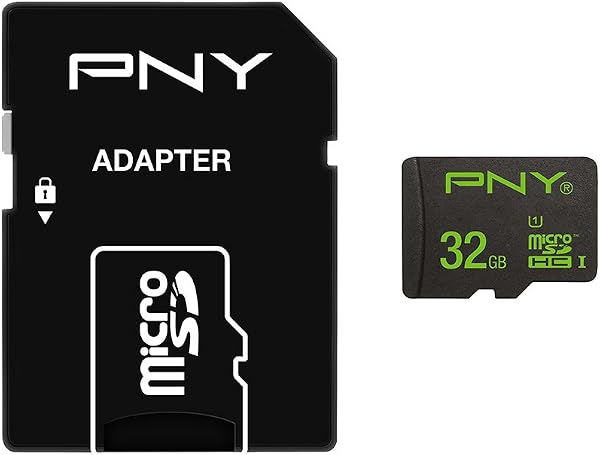 PNY Carte mémoire MicroSDHC Performance 32 Go Classe 10 avec Une Vitesse de Lecture allant jusqu'à 50Mb/s avec Adaptateur, Noir - 4