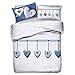Produktbild BLACK FRIDAY ANGEBOT FÜR GIORNEN !!! Der Überwurf für Doppelbett, hergestellt in Italien, für Haus von SMARTSUPERSHOP und Bettbezug für Doppelbett mit Herzen, Farbe: Blau