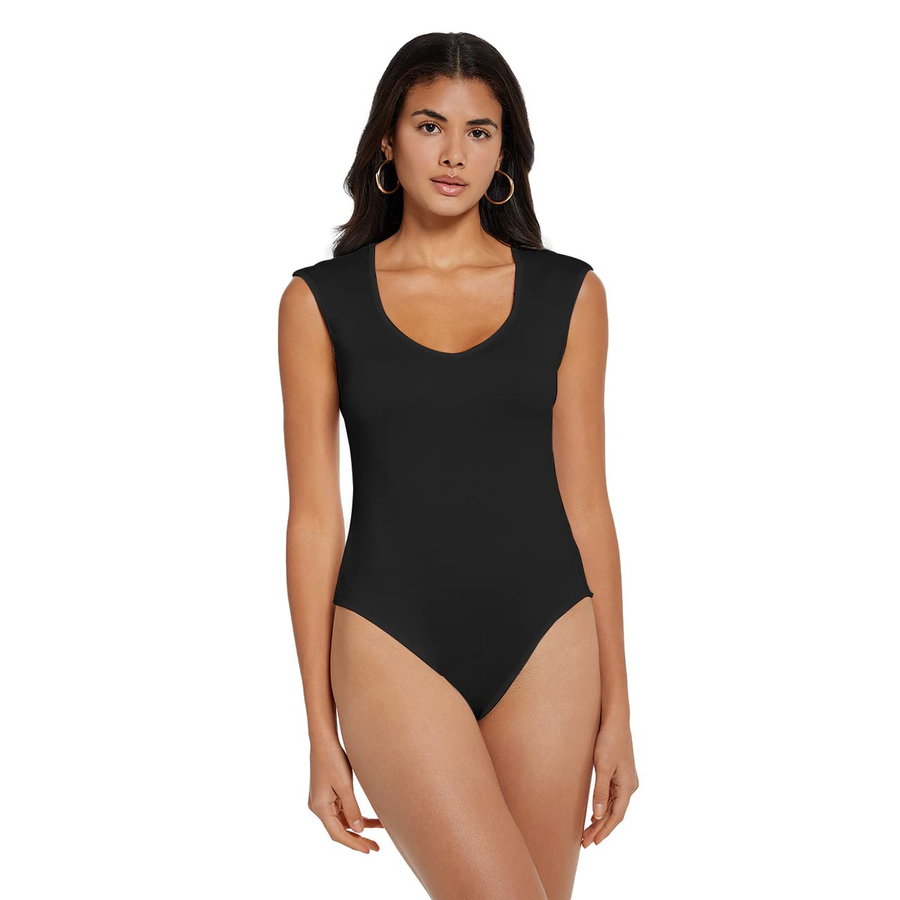 RPAEOY Body Mujer Elegante V Collo Manga Corta Color Sólido Elástica Slim Monos Bodysuit De Tanga Sexy Bodies Suit Verano Camiseta Plunge Jumpsuit Tee Tops Para Fiesta