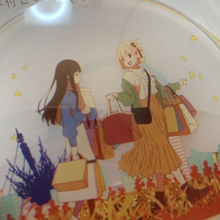 Amazon.co.jp: リコリスリコイル スタンド付きビッグアクリルチャームC