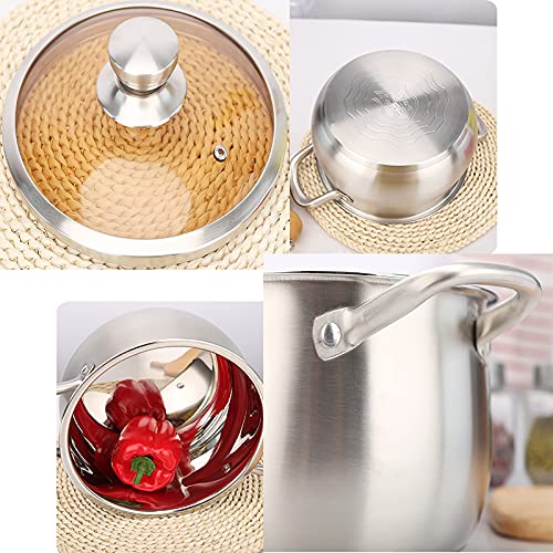 Pot à soupe à vapeur 20cm multi-couche à diffusion de chaleur optimale