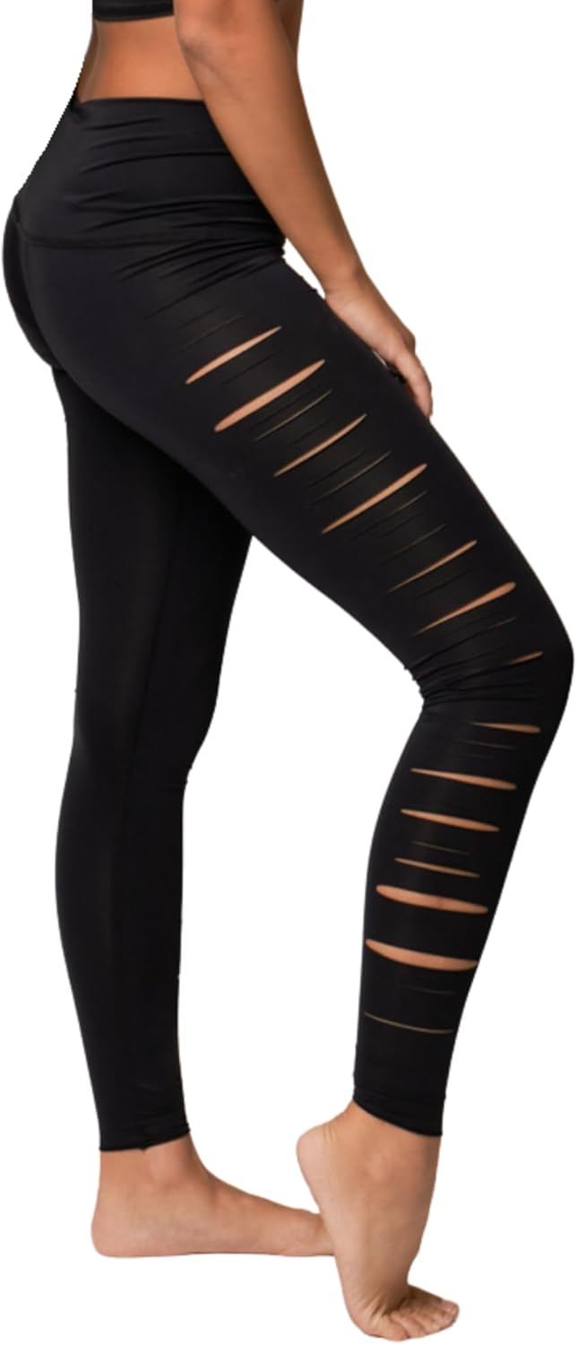 teeki Hot Pants Leggings for Women, USA Made Sustainable Eco Luxury Activewear Quick Dry