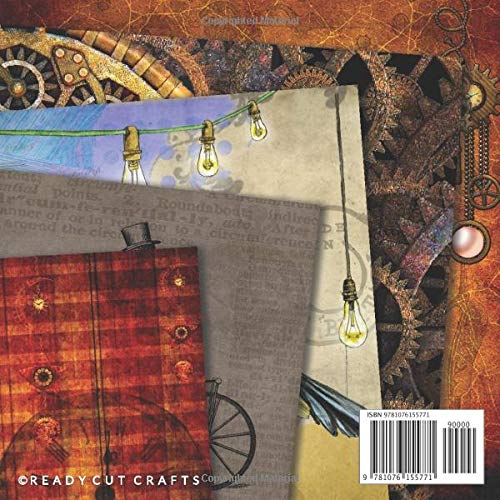 Steampunk Vintage Scrapbook Paper 8x8 Inch Scrapbooking Pages: Decorative Craft Papers, Antique Old Ornate Printed Designs, For Paper Craft, Cardmaking, Origami, Collage Sheets steampunk buy now online Steampunk Vintage Scrapbook Paper 8x8 Inch Scrapbooking Pages: Decorative Craft Papers, Antique Old Ornate Printed Designs, For Paper Craft, Cardmaking, Origami, Collage Sheets steampunk buy now online