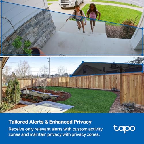 TP-Link Tapo Outdoor Battery Camera w/Solar Panel Base, Wireless, 1080P, Free Person/Vehicle Detection, SD/Cloud Storage, Color Night Vision, No Hub Needed, Works w/Alexa (Tapo C400 KIT) by Tapo - Image 9