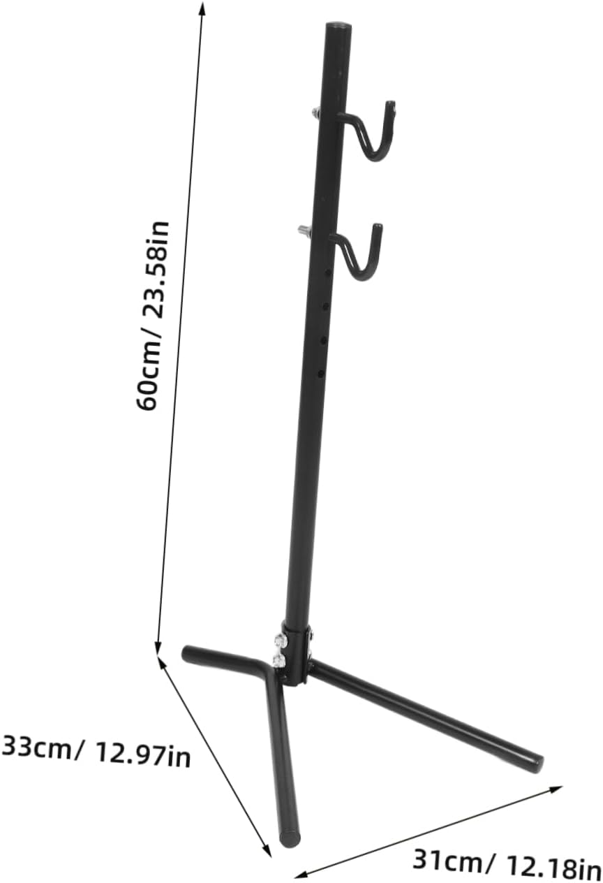 HANABASS Bike Maintenance Support Frame Bicycle Stand Adjustable Clamp for Road Mountain Electric Bikes Space-Saving Design for Garage Indoor Use