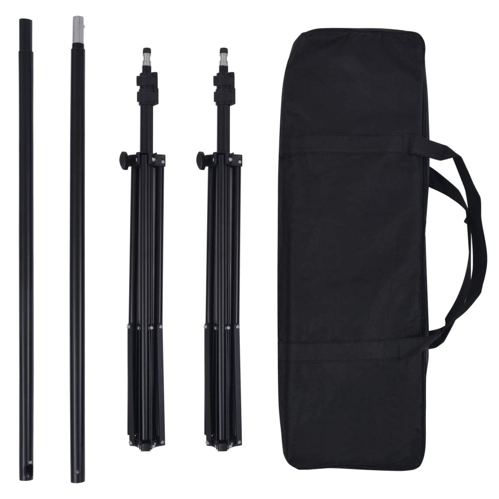 Mangloder - Set da studio fotografico con 5 sfondi in tessuto colorato e gancio regolabile per riprese professionali, ritratti, fotografia di prodotti, video, portatile, con borsa per il trasporto