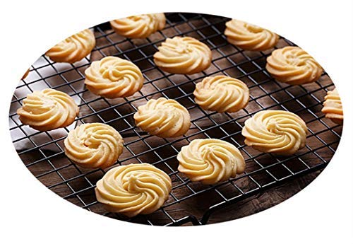 Mokpi Cooling Baking Rack, Drying Wire Racks, Size 16.14''X10'',Thick Heavy Duty Commercial Quality Grid Rack (2 Pack) #TOP4