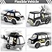 Bennol Toddler 5 in 1 Police Truck Toys for 1 2 3 4 5 Year Old Boys, Police Rescue Vehicles Car Trucks Bus Helicopter for Kids Ages 1-3 3-5, Car Toys for 1 2 3 4 5 Year Old Boys Girls Birthday Gifts