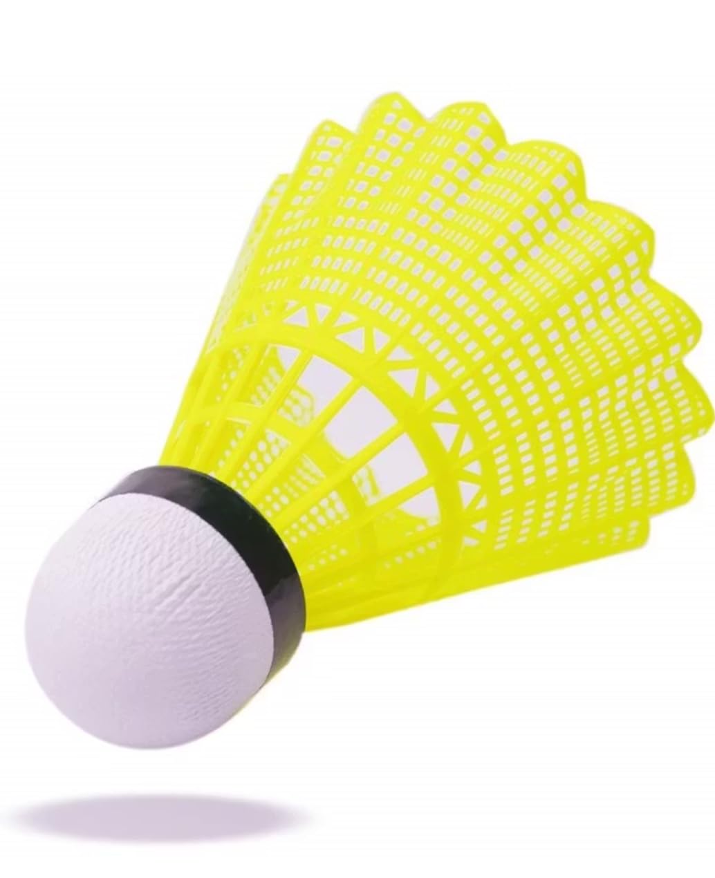 Plastic Badminton Shuttlecocks, Green, Pack of 10, Training Practice Birdies-image-24