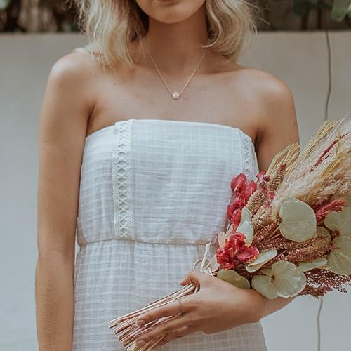 Unbreakable Strength Pearl Necklace for Her, Encouragement Cancer Survivor Recovery Gifts, Tough Times Gifts, Get Well Soon Gift for Divorcees Warriors Badass Women, Cheer Up Gift3