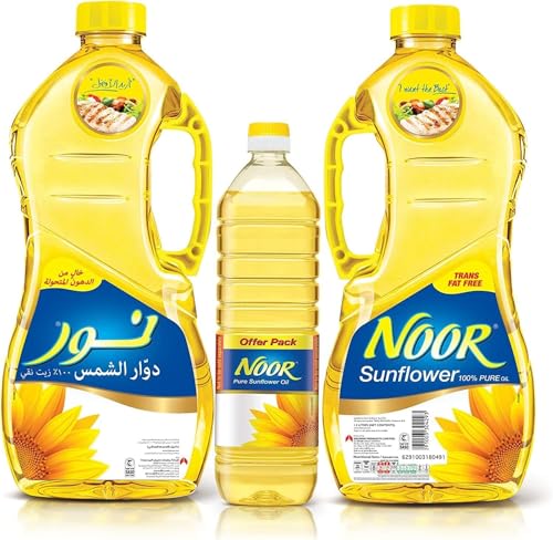 Noor Sunflower Oil 2 x 1.5ltr+500ml