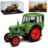 Das Fahrzeug ist ca 9 cm lang IFA RS 04/30 1956 Traktor Grün 1/43 IXO Modell Auto mit individiuellem Wunschkennzeichen