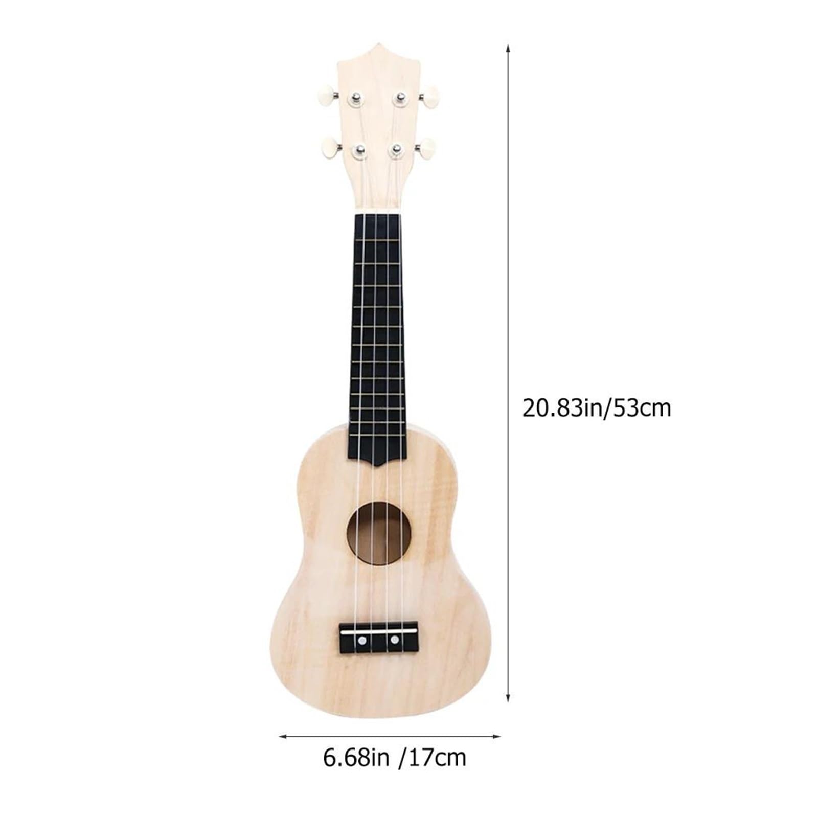 DIY Zestaw Instrumentów Muzycznych Akcesoria Rzemieślnicze Ukulele