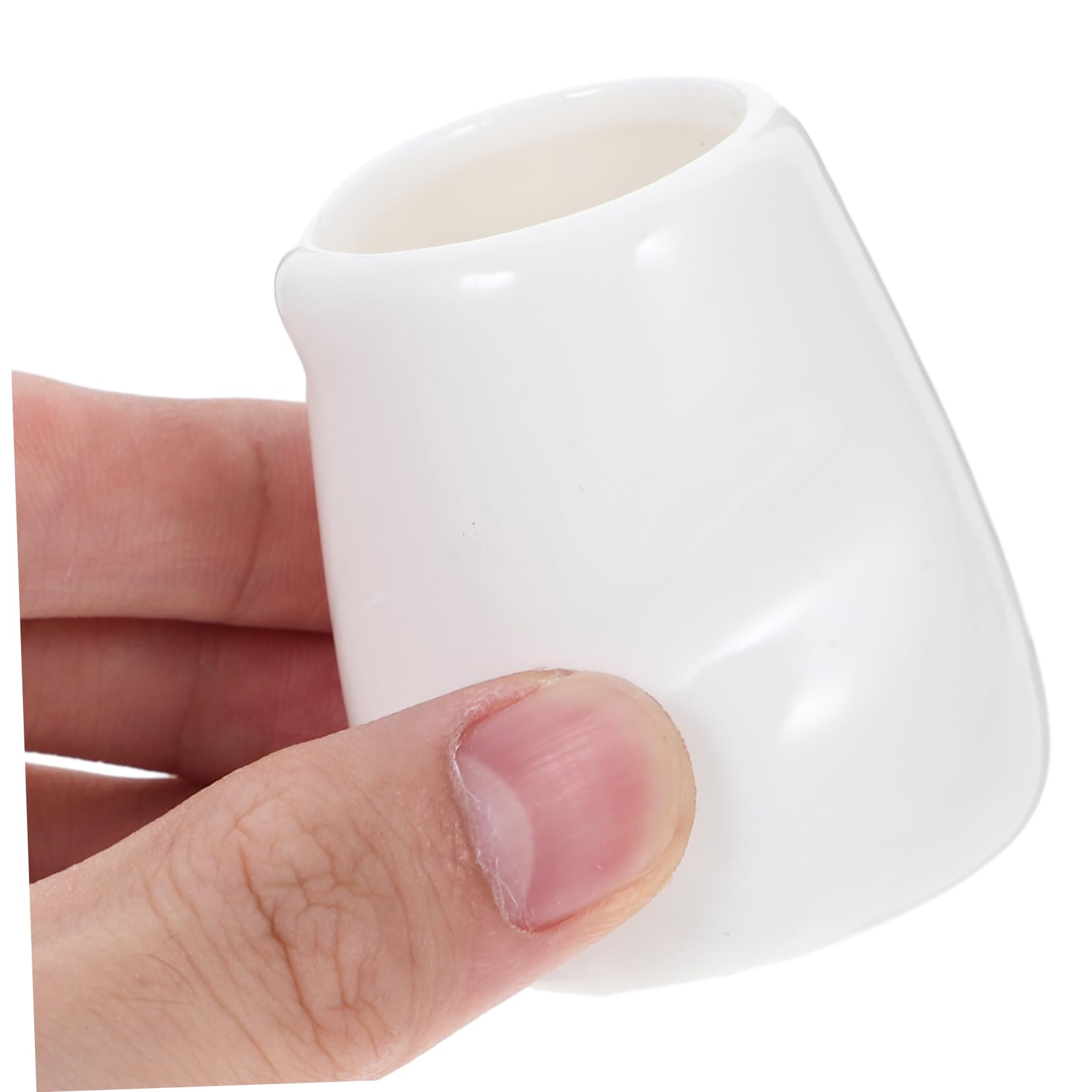 Alipis 4 Sätze Mini Keramik Sauciere Weißes Saucenkännchen Für Milch Soßen Und Dips Für Restaurant Bar Und Zuhause Langlebig Und Leicht Zu Reinigen 2 Stück * 4