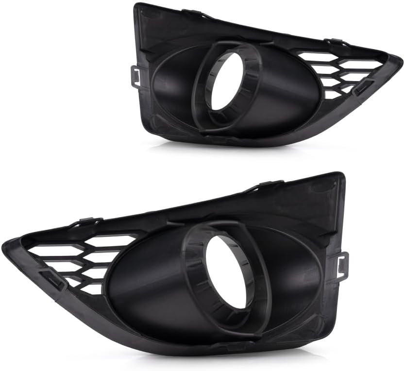 For Ford Fusion 2010 2011 2012 Fog Light Bezel Driver and Passenger Side | Pair | Front | SE/Sport | Replacement For FO1038122, FO1039122 | 615343856650, AE5Z17E811BA, 615343856445, AE5Z17E810BA
