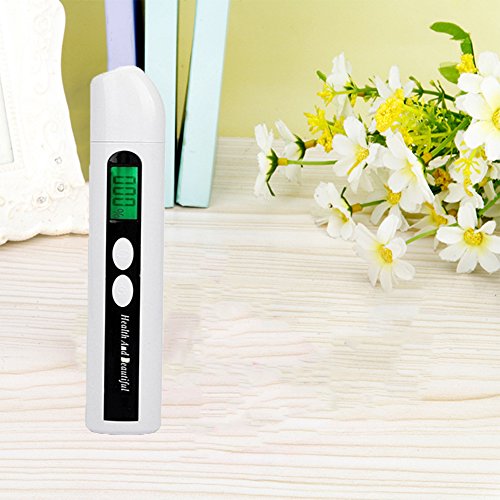 Zinnor Portable Skin Facial Moisture Analyzer Digital Monitor Tester Face Skin Sensor Tester Oil Detector Skin Care Tool