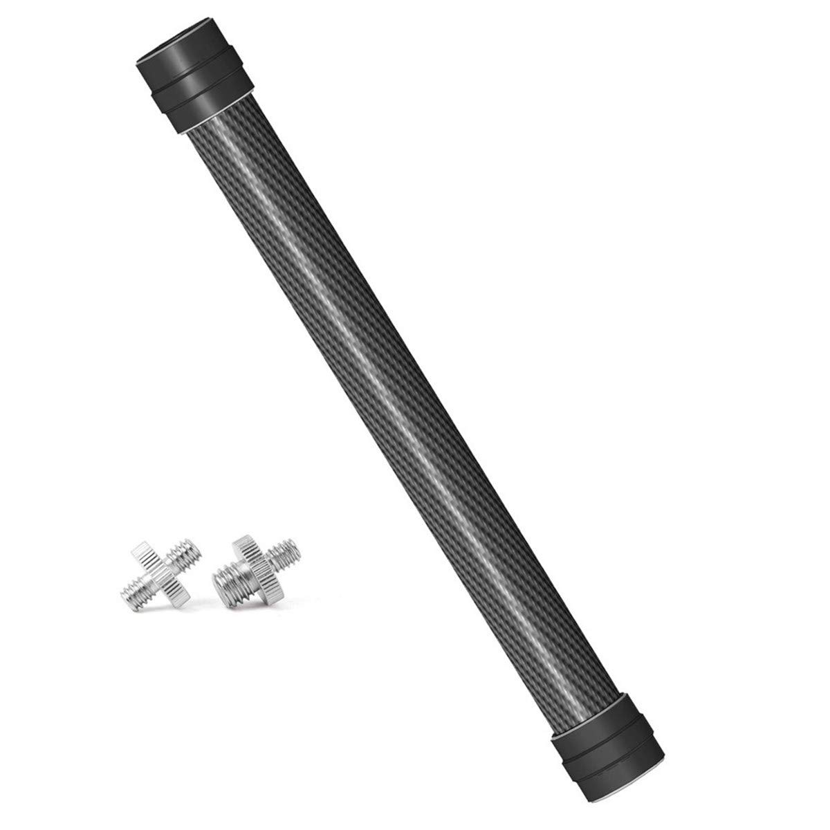 eWINNER 35cm Professional Stabilizer Carbon Fiber Extension Monopod Pole Stick (1/4', 3/8)