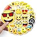 RUIRUI50 Uds Lindo Emoticon Sonriente Pegatinas Impermeables Maleta Maleta portátil Dibujos Animados Pegatinas de Graffiti