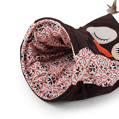 Saco para Gato Vintage Marrom