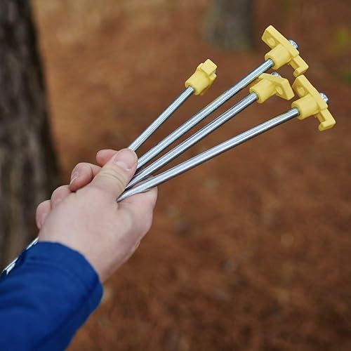 Miniatura 3 de Wise Owl Outfitters Estacas de tienda de campaña  Estacas de campamento resistentes para tienda de campaña y lona al aire libre accesorios