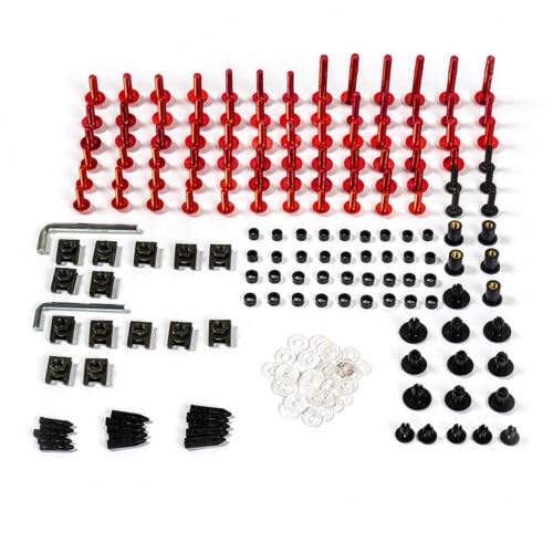 Fairing Complete Bolts Kit Screws for Honda CBR600RR F5 2003 2004 2005 2006 2007 2008 2009 2010 2011 2012 Aluminum Fasteners Hardware Clips