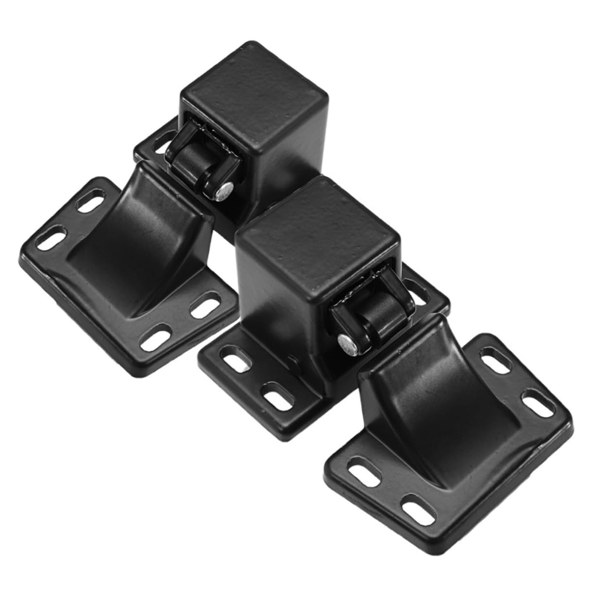 PRETYZOOM Furniture Safety Latch Pressure Lock Pin 2 Pack Door Lock Bolt Gate Latch for Metal Gate Paint Room Safety