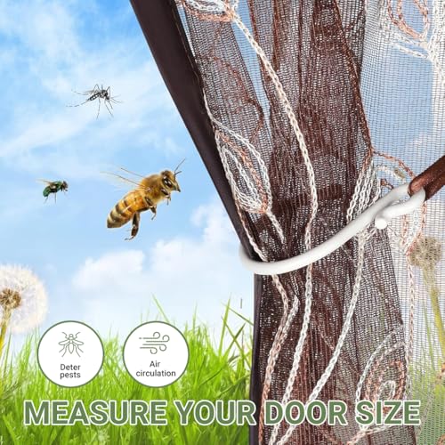 Image of HASTHIP Mosquito Mesh Screen Ventilated Door Partition 100x205cm