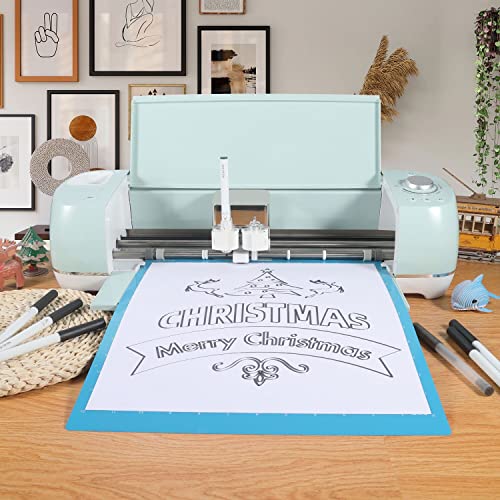 Realike Variety Pens For Cricut Maker 3/Maker/Explore 3/Air 2/Air,Black Pens Set Of 7Pack Include Fine Point Pen,Glitter Gel, Marker, Calligraphy Writing Drawing Pens Compatible With Cricut #TOP2