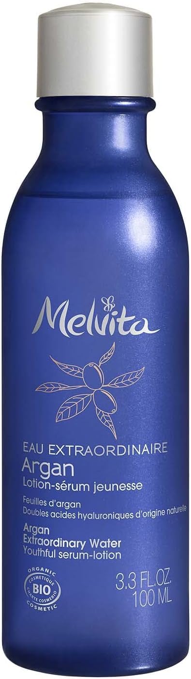 Melvita – Lotion Serum Eau Extraordinaire von Argan – Spendet intensiv Feuchtigkeit – Polstert die Haut auf – 99% natürlich – Bi