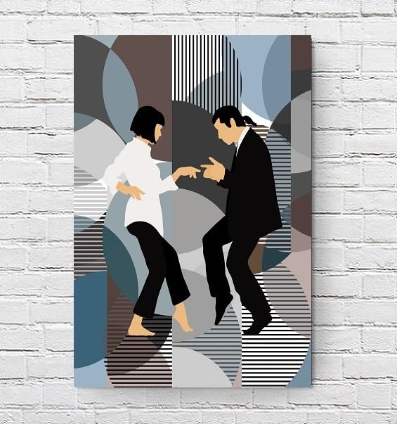 PULP FICTION パルプフィクション　映画ポスター タランティーノ Amazon.co.jp: 映画ポスター パルプフィクション Pulp Fiction