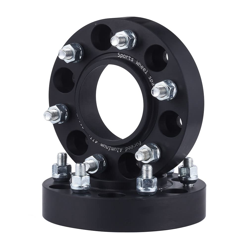 Joints Moyeu Roue Élargis 2 Pièces PCD 6x139.7 M12x1.5 Adaptateur D'entretoise De Roue Hubcentrique Alésage Central 93.1MM Moyeu Centré 6 Pattes