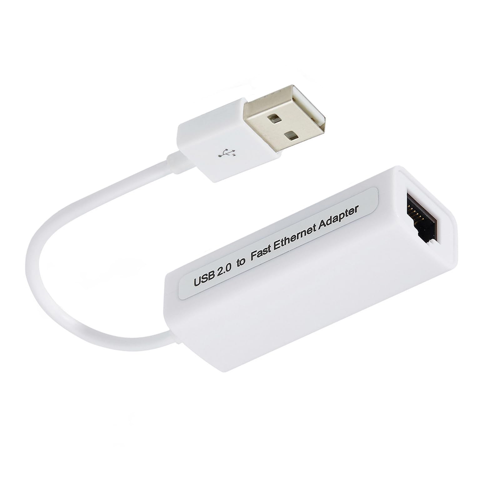 USB Ethernet Network Adapter, Compatible with Laptops and USB 2.0 Devices, for Windows 7 to 11, Vista, All Mac OS X and macOS