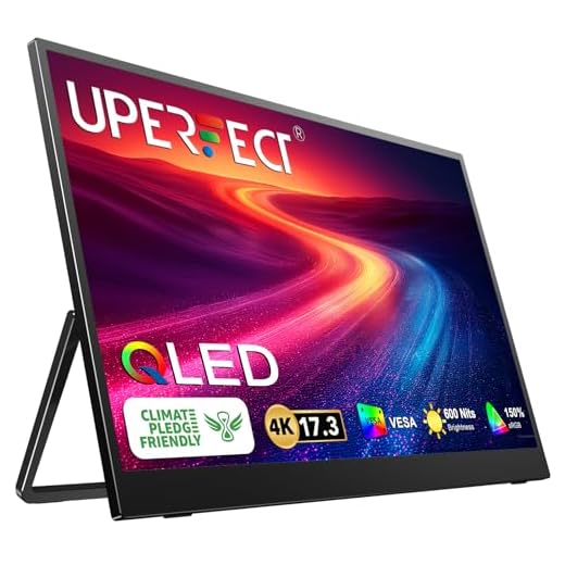 UPERFECT 17.3'' 4K Portable Display