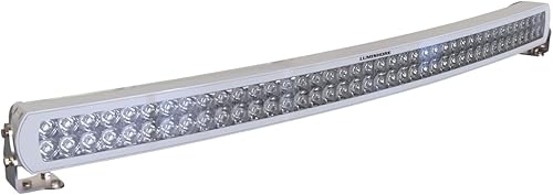 Miniatura 9 de Lumishore Proyector LED de 20 pulgadas, barra de luz blanca impermeable, 33,750 lúmenes15,000 lúmenes de montaje (60-0471)