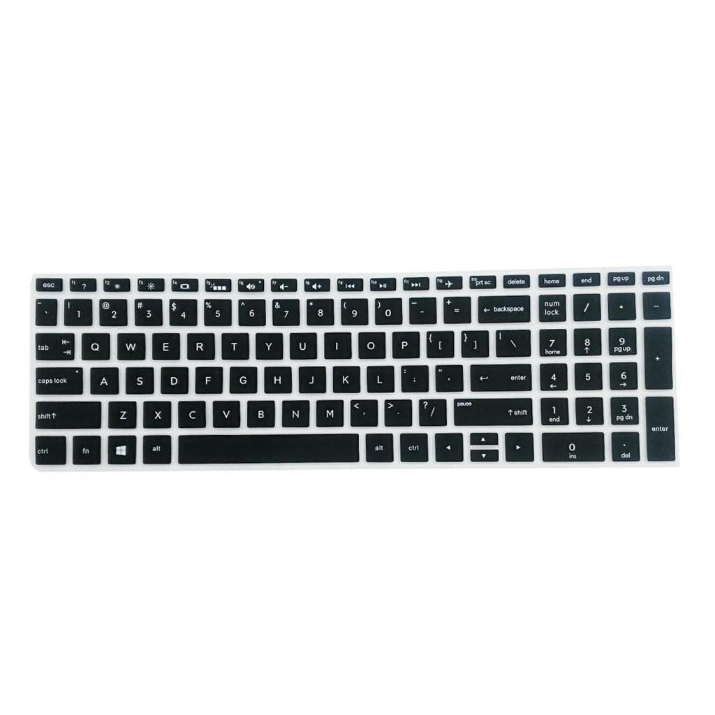 High Invisible Keyboard Protector Skin Cover for HP 15.6 inch BF Laptop PC Black-image-16