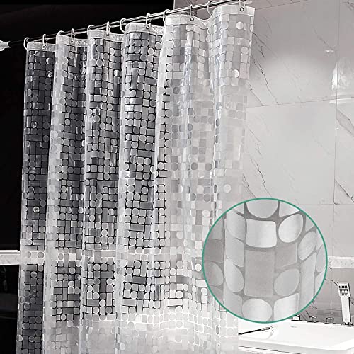 ARICHOMY Shower Curtain Liner Clear Stronger 10 Gauge Heavy Duty Liner Waterproof 72X72 inches EVA (PVC Free) ARICHOMY Shower Curtain Liner Clear Stronger 10 Gauge Heavy Duty Liner Waterproof 72X72 inches EVA (PVC Free)
