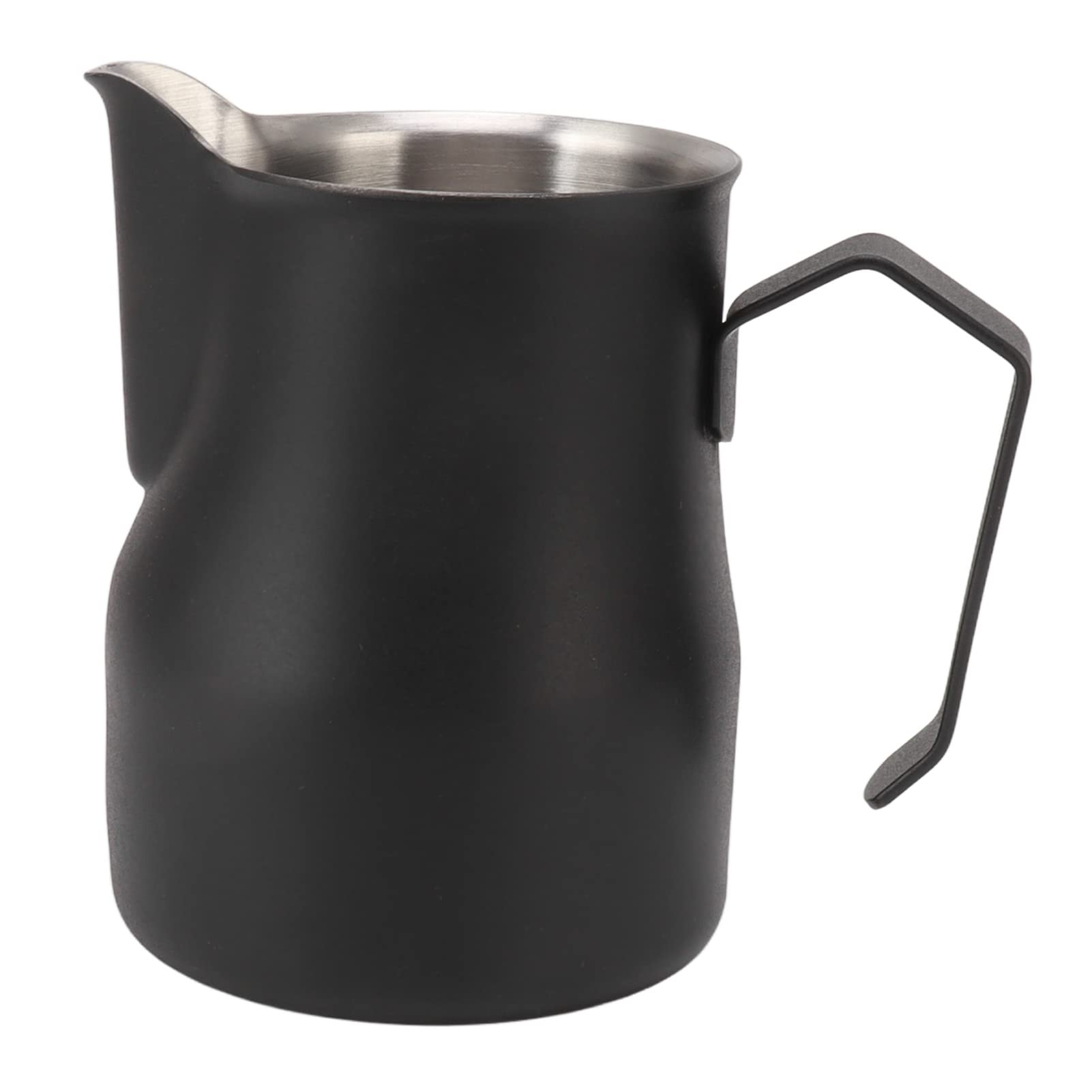 Stainless Steel Milk Frothing Pitcher Food Grade Prevent Spilling Thicken Coffee Steaming Pitcher Comfortable Unique Beautiful Fancy Coffee