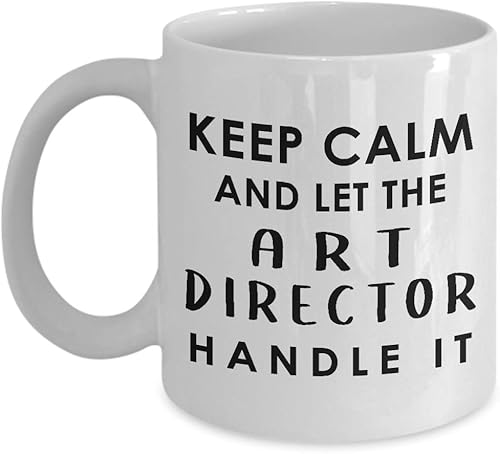 Gifts for Art Director Coffee Mug Tea Cup - Artist Dept Creative Department Team Design Advertising Office Funny Cute Gag Appreciation Idea - Keep