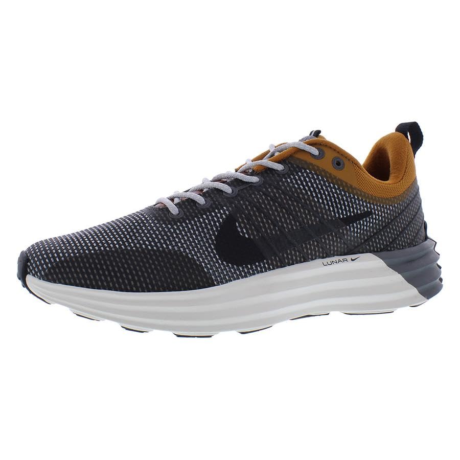 Image of Nike Lunar Roam SE Men's Shoes (FZ8116-200, Desert Bronze /Metallic Pewter /Iron Grey /Black) Size 8.5