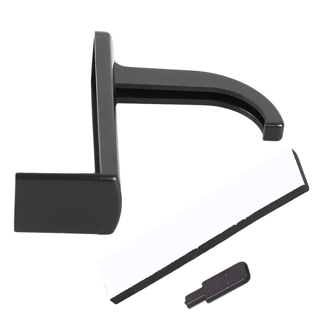 Self Adhesive Headphone Hook Hanger Wall PC Monitor Earphone Stand Rackblack