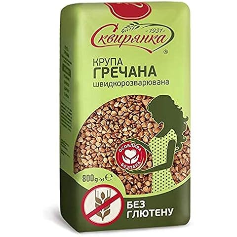 2 Pack Skvira Buckwheat Groats Roasted Gluten Free GMO Free 800 gr / 28.22 oz Grechka Cover