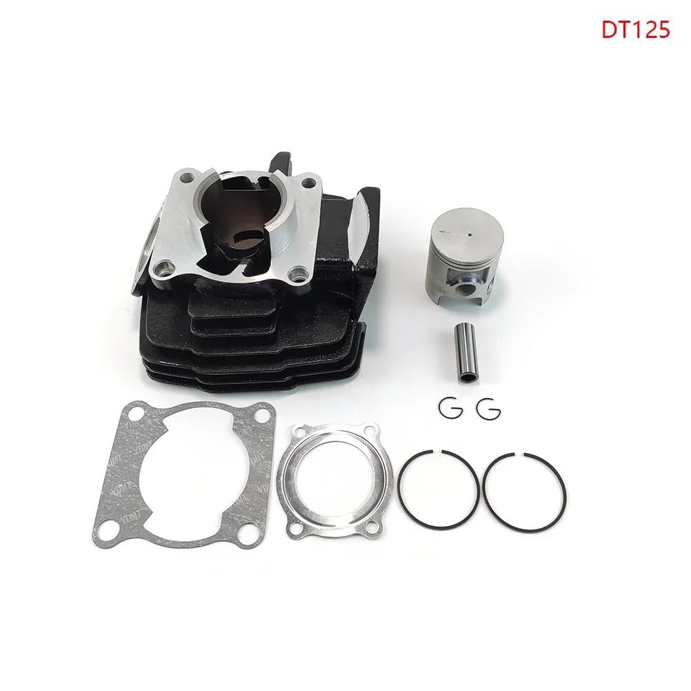 Zestaw cylindra do tuningu Pasuje do DT175 DT125 RX135 zestaw cylindrów motocykl blok cylindrów pierścienie tłokowe uszczelki silnik